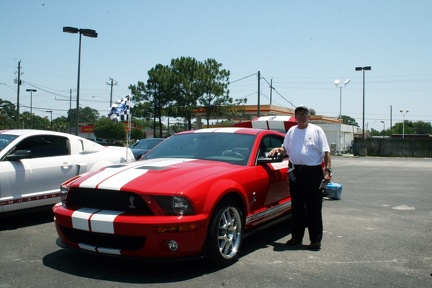 Chris and Ken michelson 2007 Shelby GT500